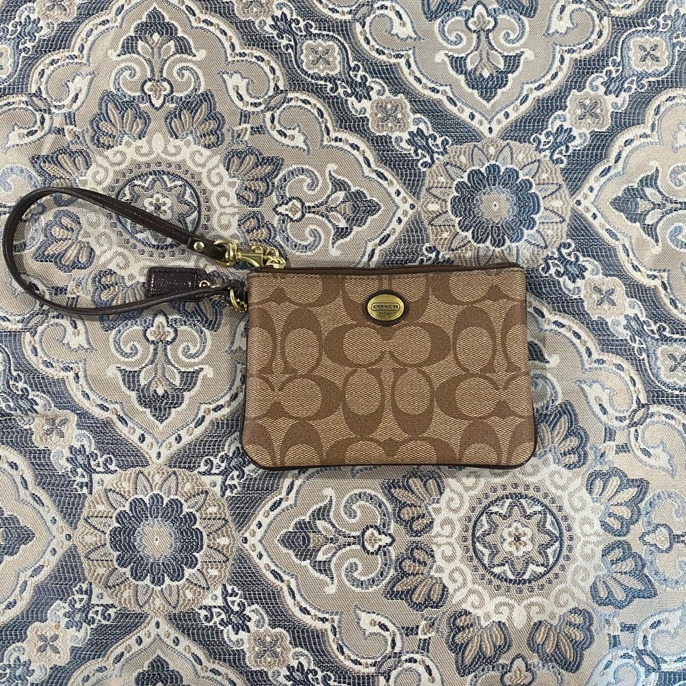 Coach wristlet.
